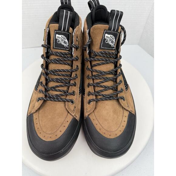 VANS SK8-Hi MTE-2 Womens Sz 9 Dachshund Brown Black Waterproof Hiking Shoe Boots - Picture 3 of 12